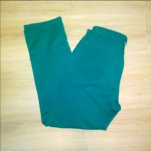FDJ French Dressing Olivia green skinny jeans